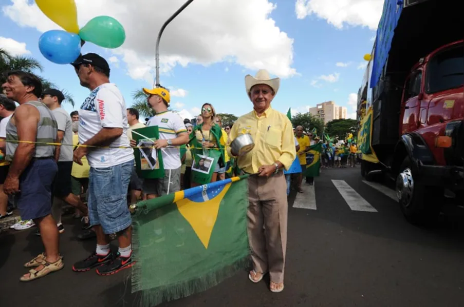 PM não registra incidentes durante manifestação