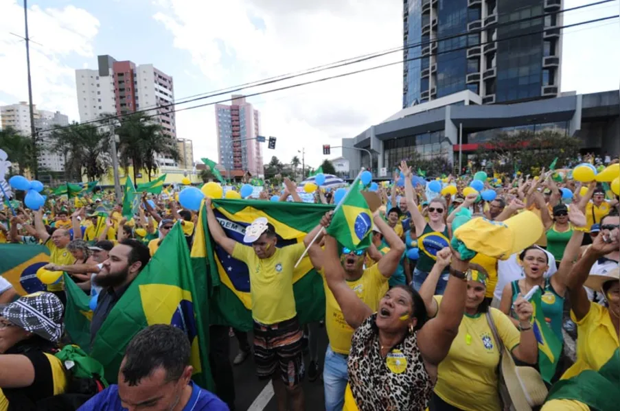 PM não registra incidentes durante manifestação