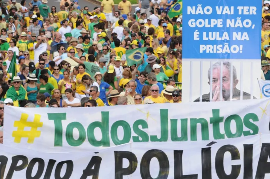 PM não registra incidentes durante manifestação