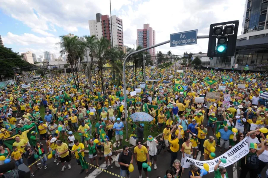 PM não registra incidentes durante manifestação