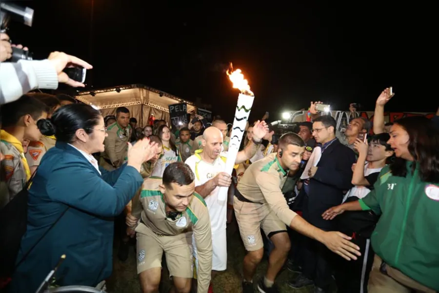 Emoção fora da quadra