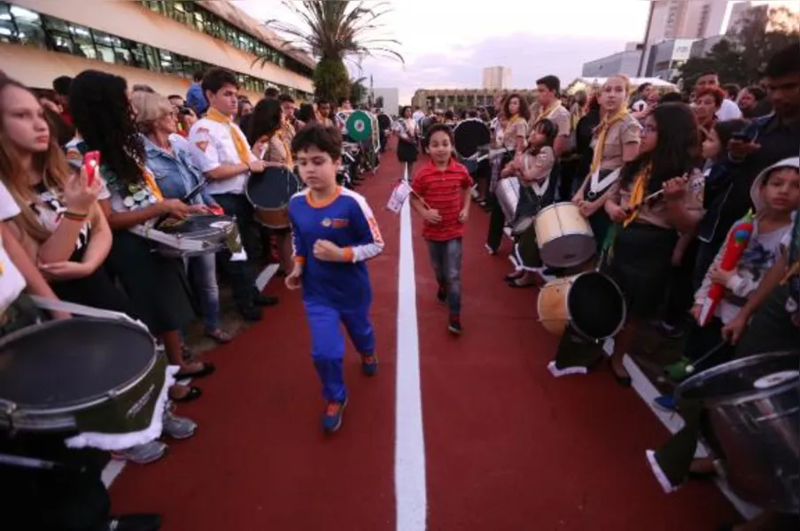 Emoção fora da quadra