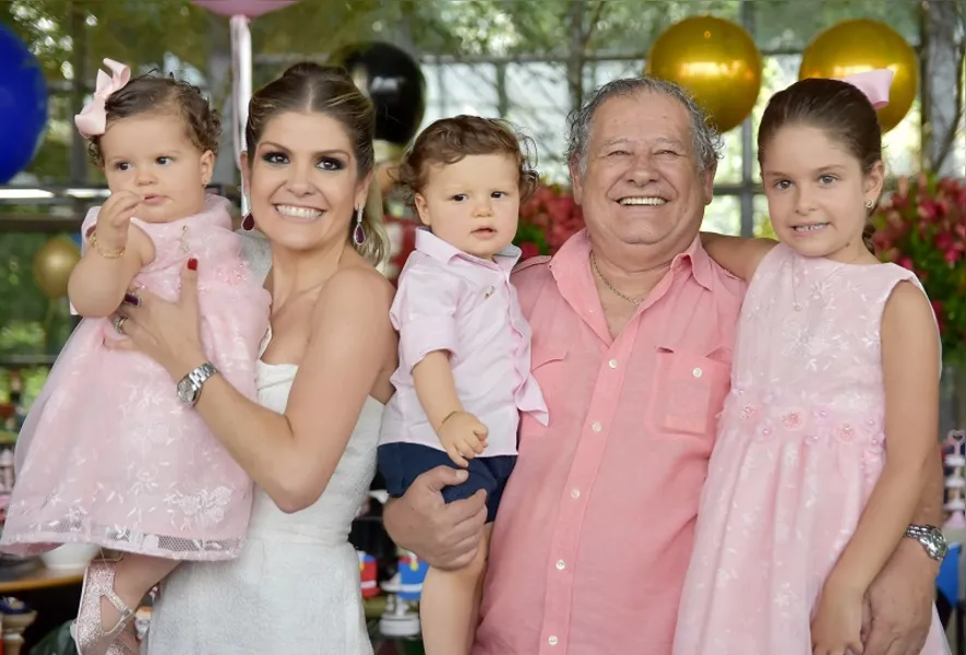 Comemoração em família
