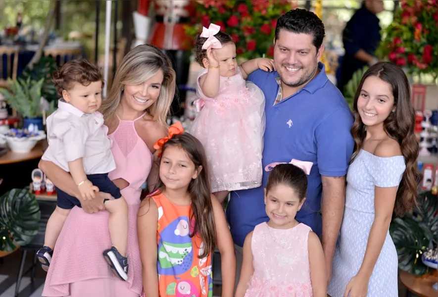 Comemoração em família