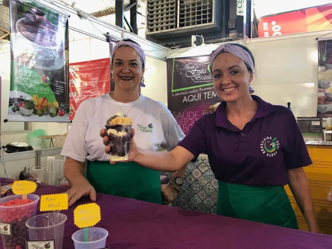Ana Flavia Amaro e Graziella Botelho: fruta bem brasileira, açaí é refrescante