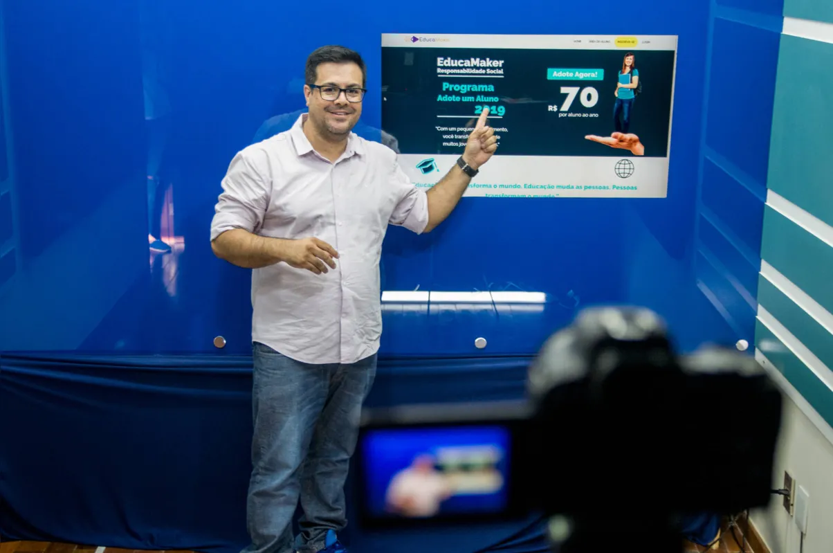 Tiago Mariano, da EducaMaker; startup sofre concorrência de grandes players da área de educação 