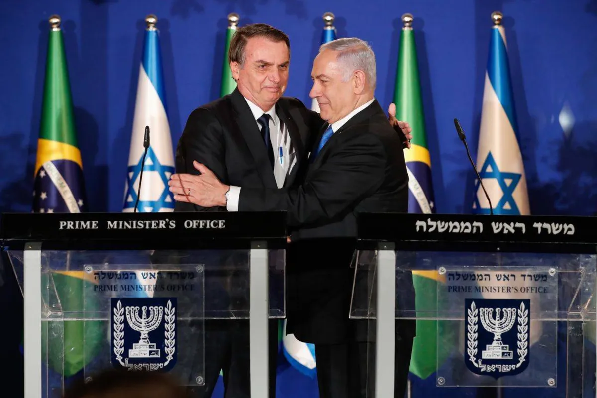 Imagem ilustrativa da imagem Em Israel, Bolsonaro promete decisão sobre embaixada até 2022