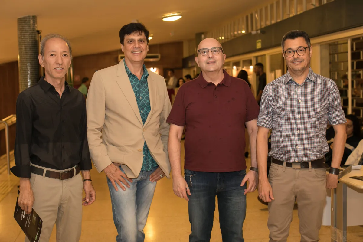 Claudio Furukawa, João Batista Cândido Gomes, Carlos Appoloni e Marcos Berteloni