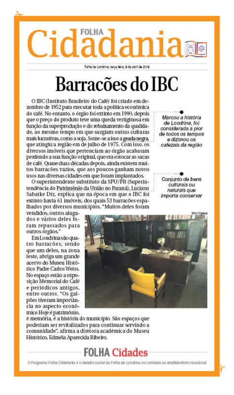 Imagem ilustrativa da imagem Barracões do IBC  em Londrina