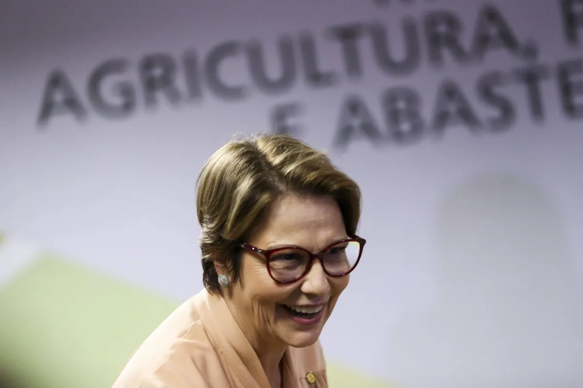 Teresa Cristina vem falar sobre as políticas agrícolas em vigor no País