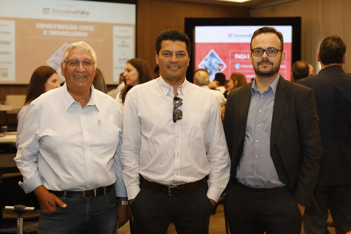Alencar Bezerra, Ricardo Gharib e Sérgio Kemmer