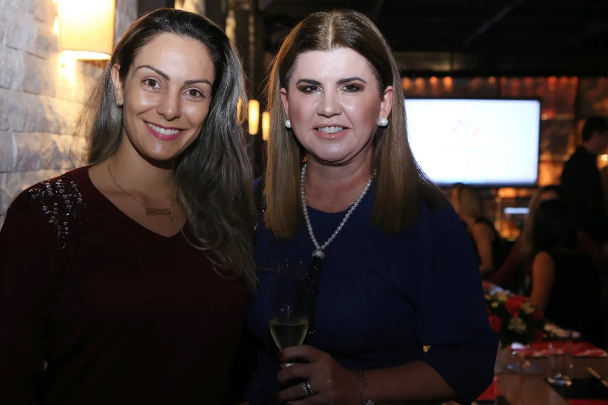 Flávia Pagano e Audrey Lonni