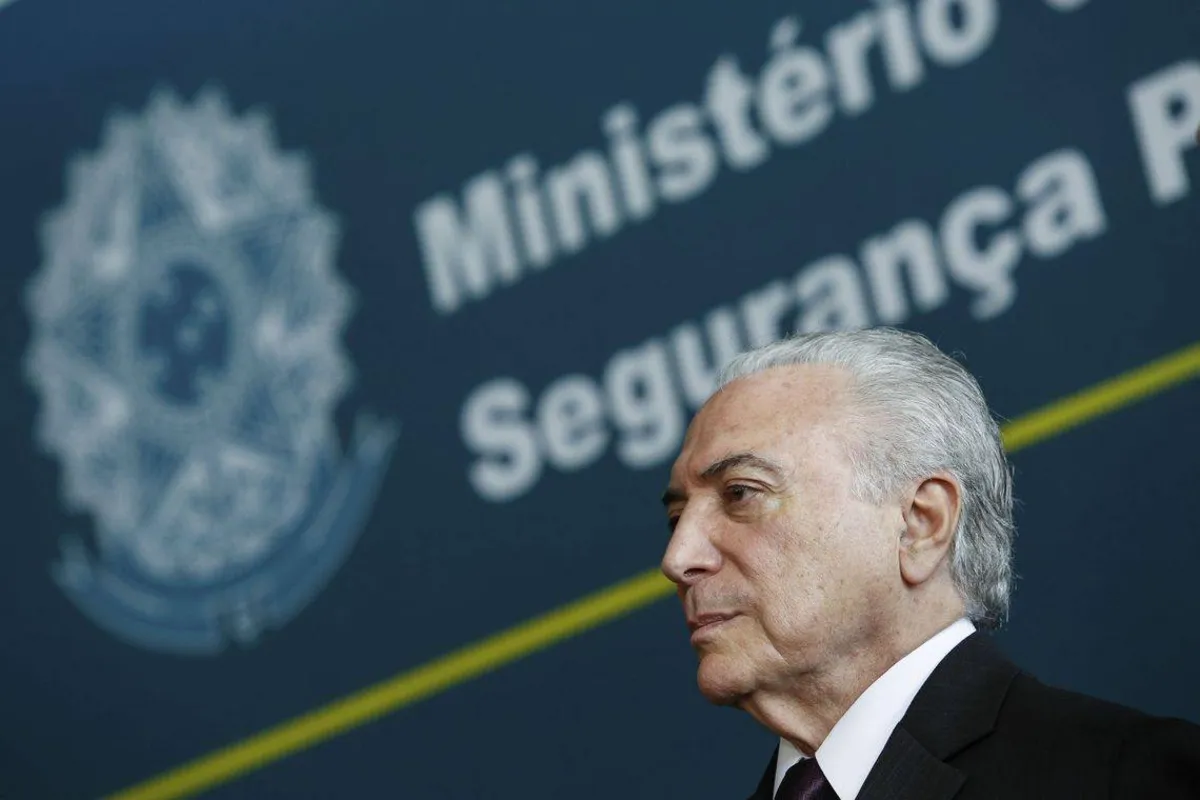 Imagem ilustrativa da imagem Acusado de peculato e lavagem de dinheiro, Temer vira réu pela 2ª vez