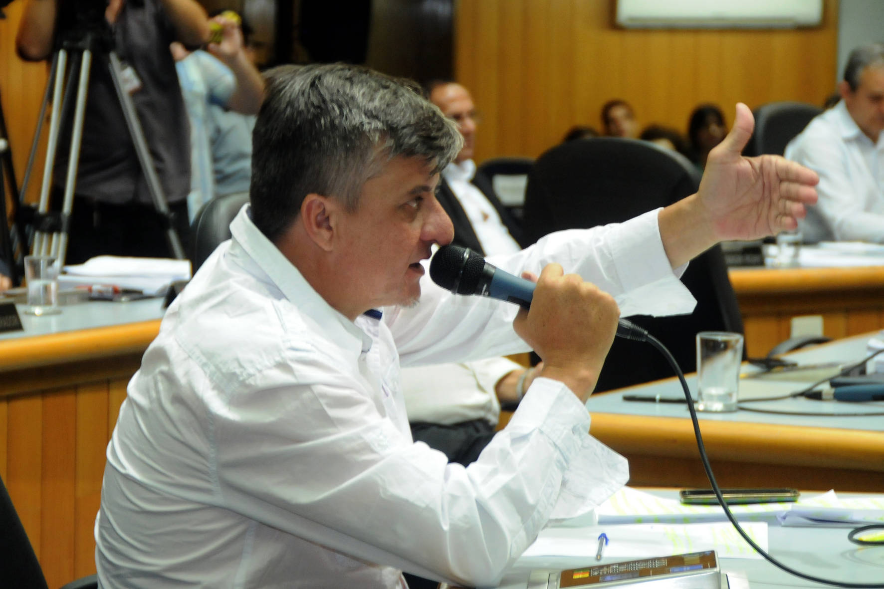 Sessão de Julgamento contra o relatório da CP que concluiu pela violação ao decoro pelo parlamentar.