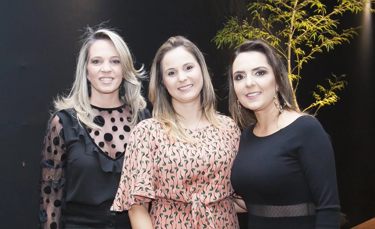 Angélica Canevari, Tatiana Baptilani e Letícia Zirondi