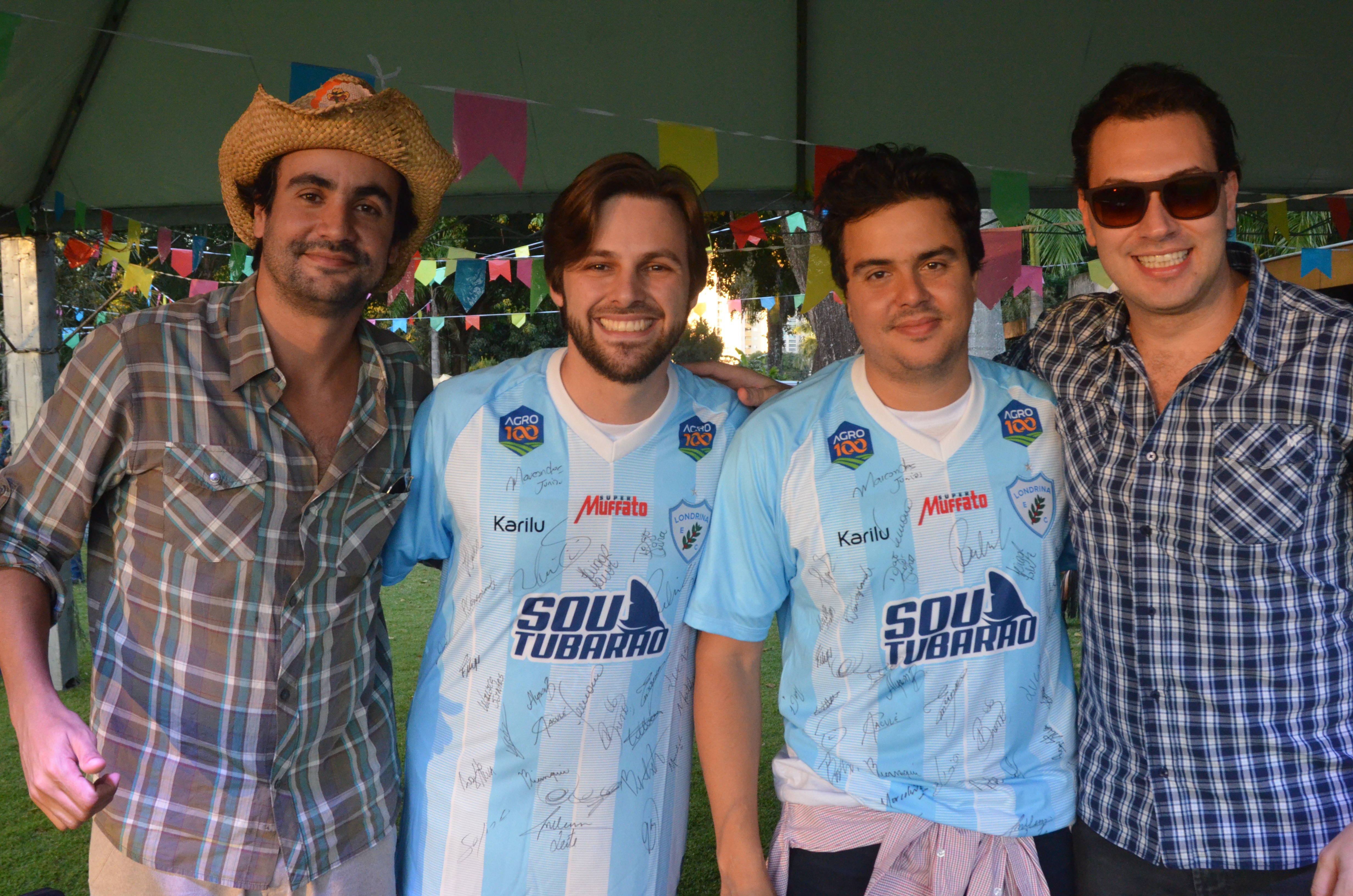 Diogo Berbel, Heber Wedemann, Fábio Berbel e Gustavo Mitne