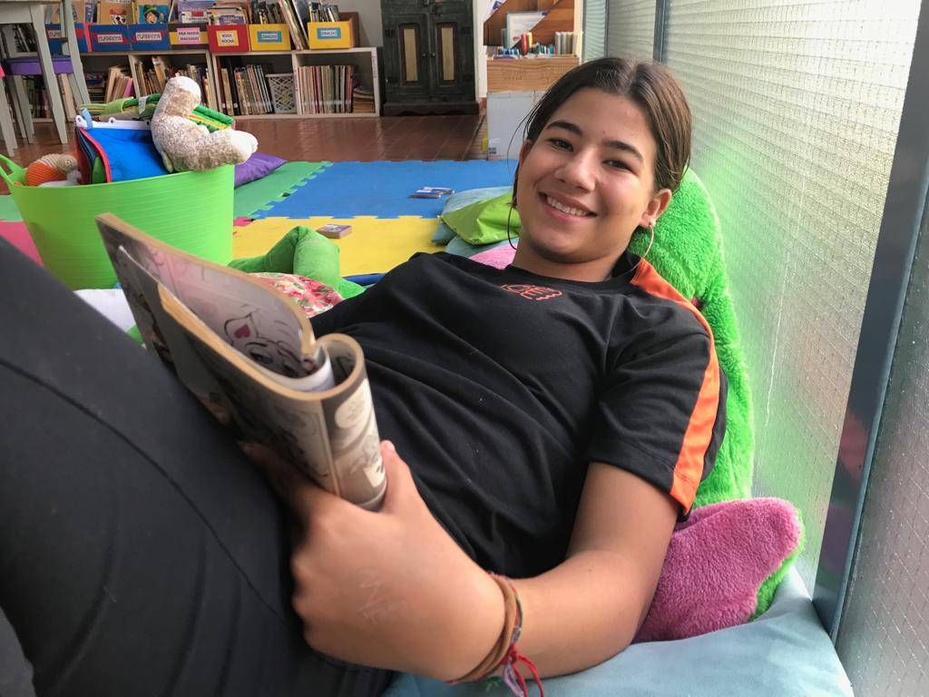 Yasmim Caroline Pontes, 13 anos, estudante: “Livros de terror me despertam a curiosidade”