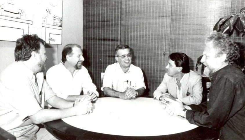 José Eduardo de Andrade Vieira (centro)