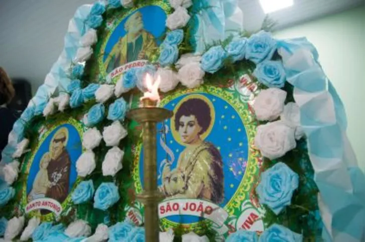 Em Junho, a comunidade de Pau D’Alho do Sul comemora tradicionalmente o dia de São João, com uma festa no dia 24