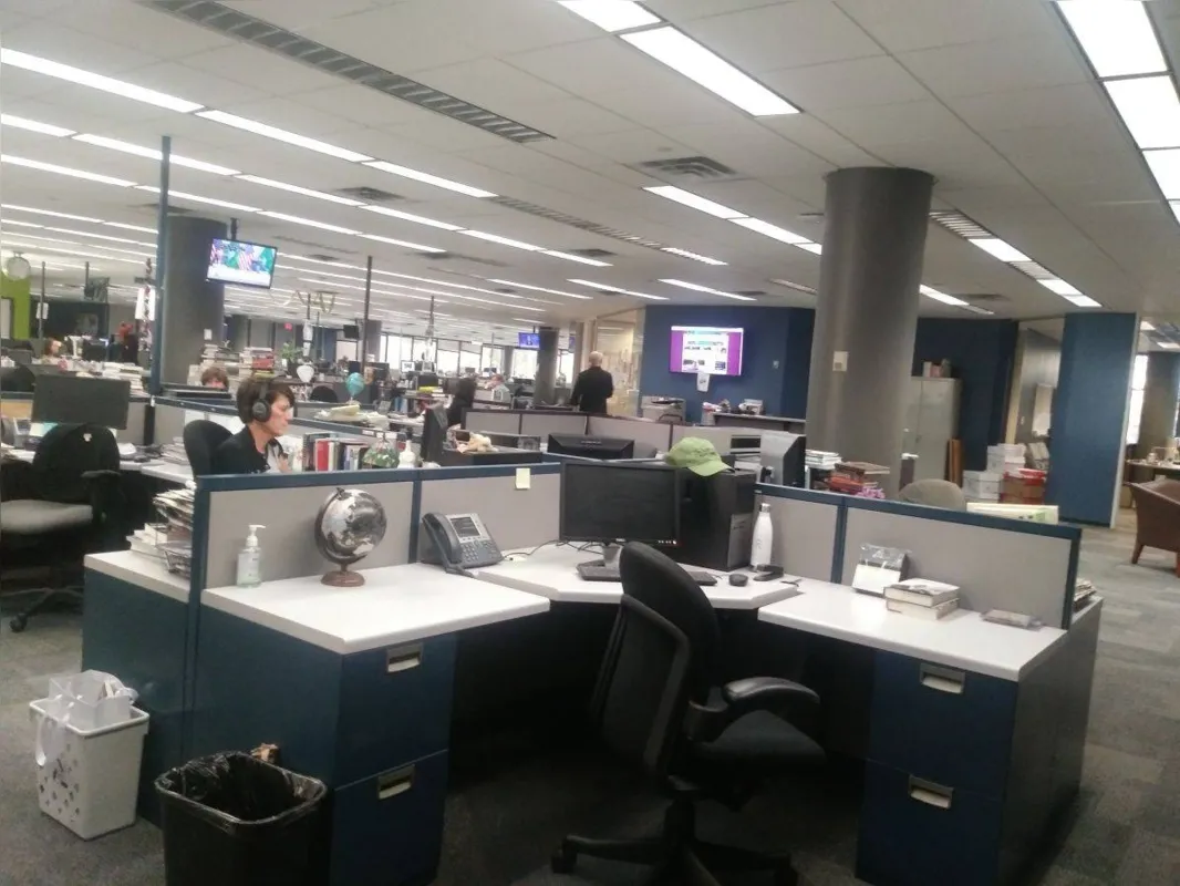 Redação do Austin American-Stateman, adquirida pelo grupo GateHouse Media no início de março