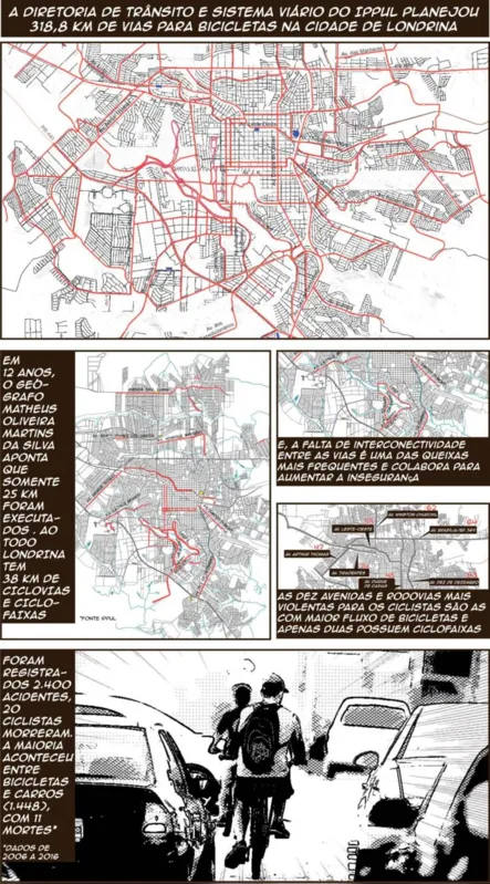 Imagem ilustrativa da imagem A bicicleta e a cidade