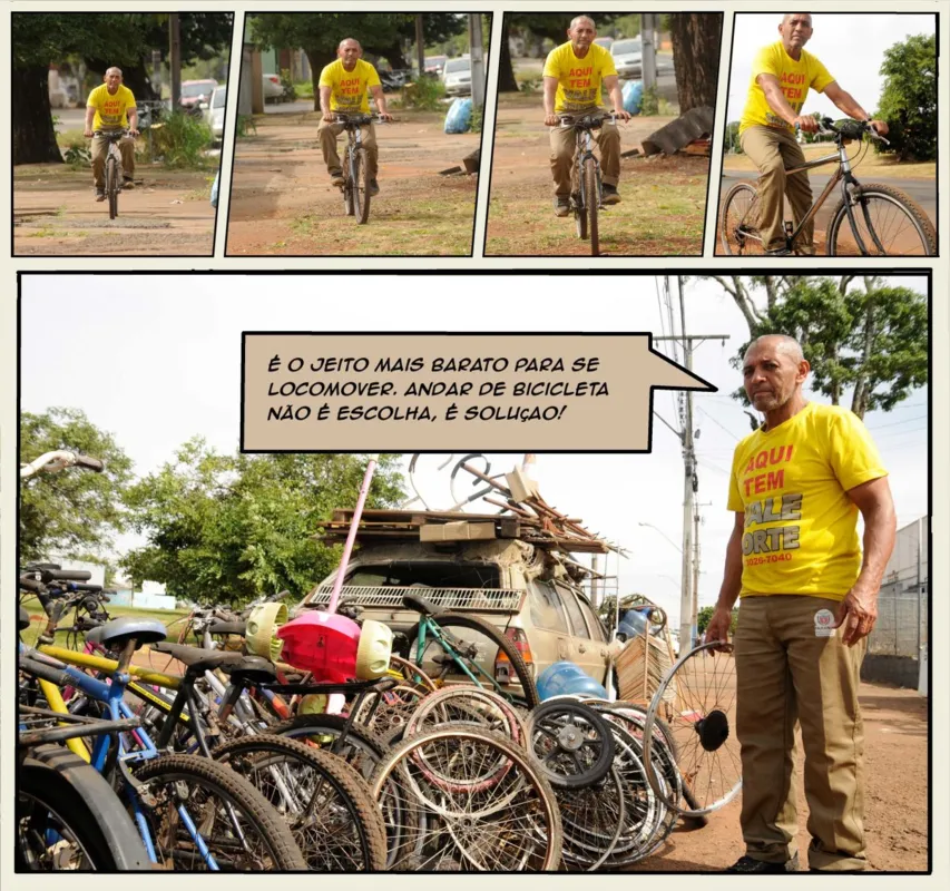 Imagem ilustrativa da imagem A bicicleta e a cidade