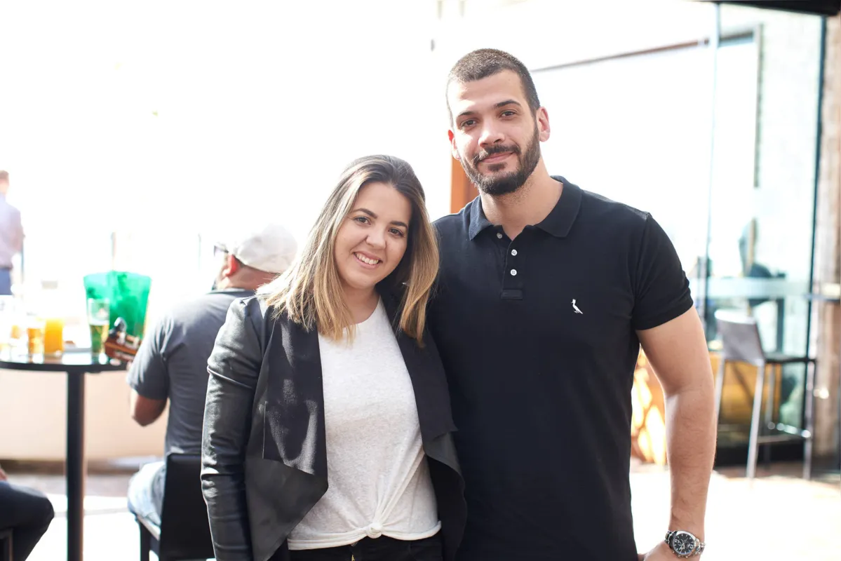Paula Viotto e Guilherme Lazari