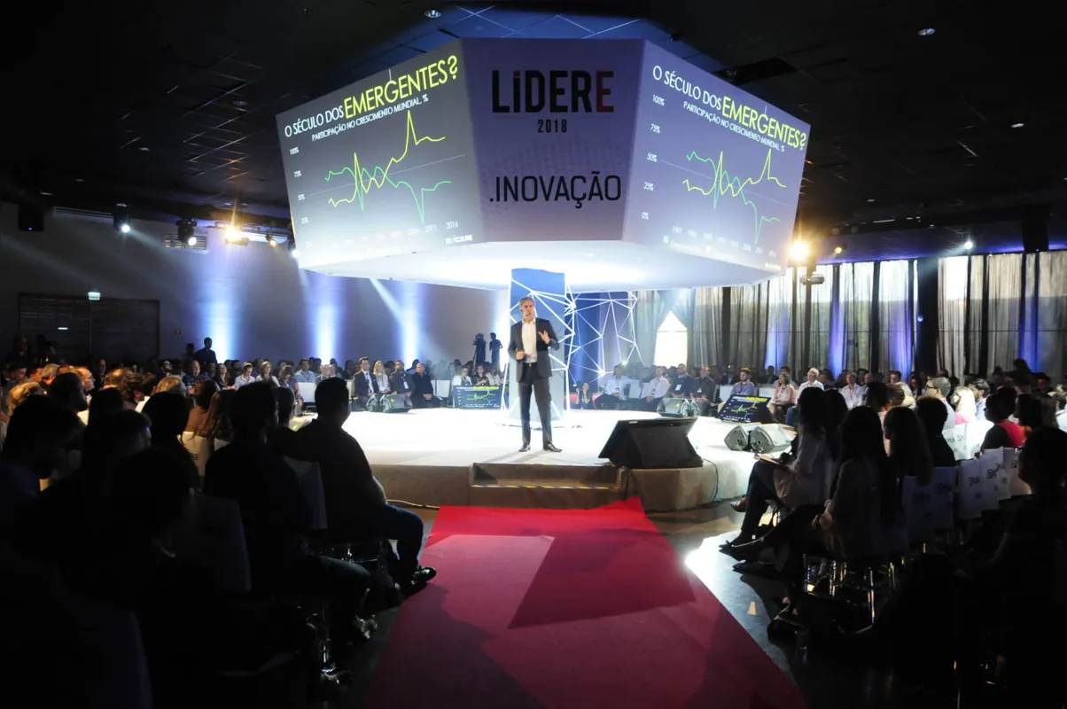 Edição do Lidere de 2018 teve entre os palestrantes Ricardo Amorim