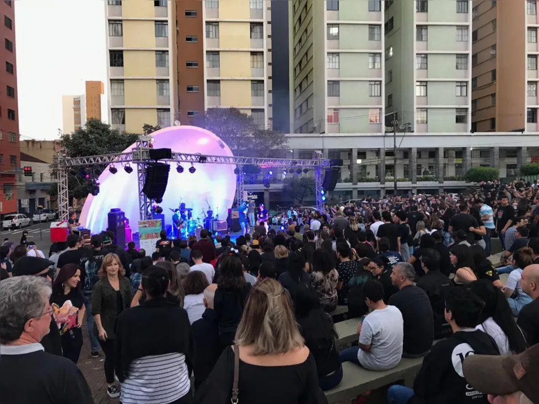 Dia Mundial do Rock é comemorado na Concha Acústica