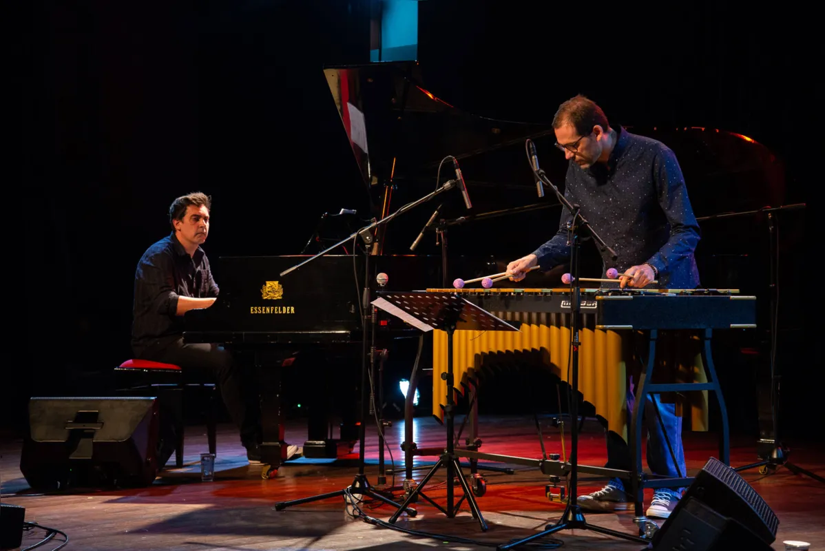 Duo Clavis está entre as bandas que se apresentam na concha com músicas do próprio repertório
