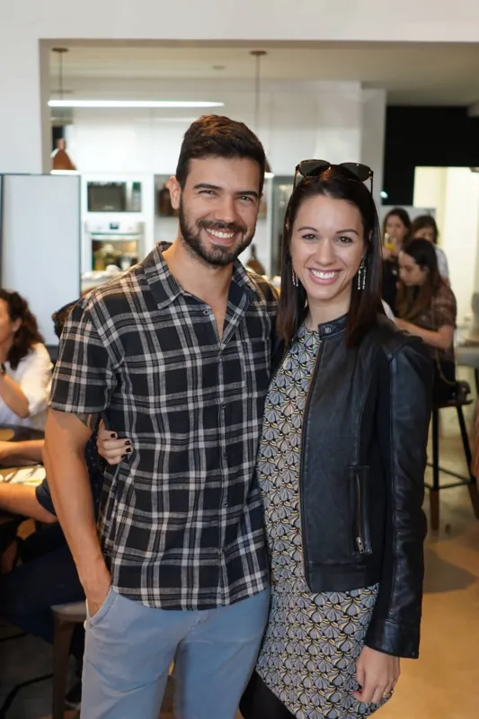 Léo Sturion e Thaisa Bohrer Abelin