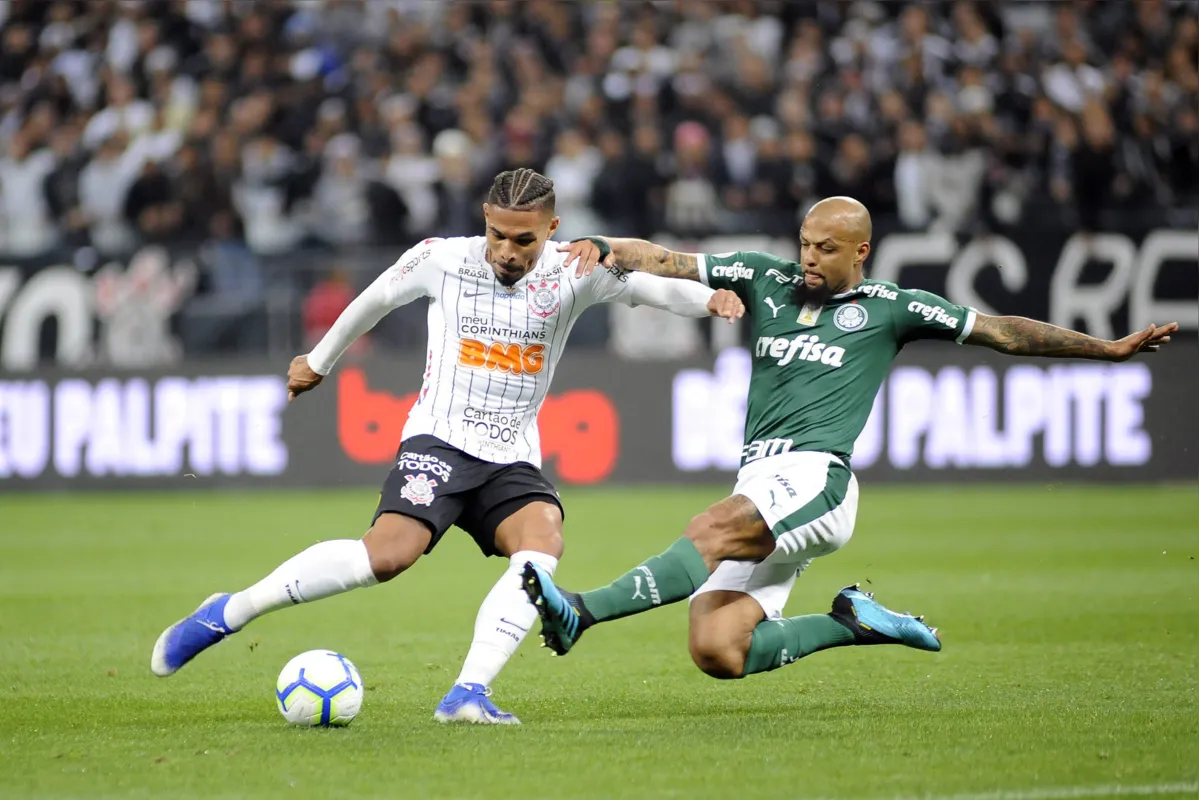 Clássico entre Corinthians e Palmeiras foi bastante equilibrado e o empate acabou desagradando as duas equipes