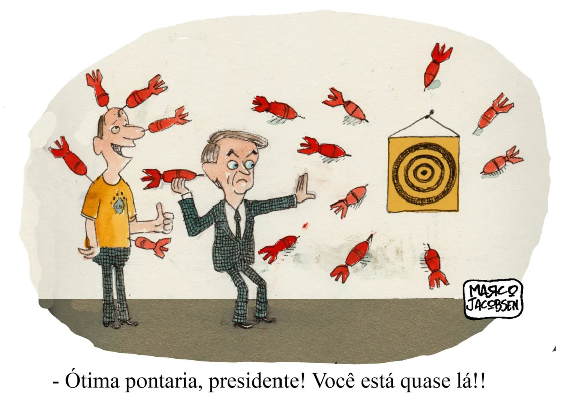 Imagem ilustrativa da imagem Charge 12/08/2019