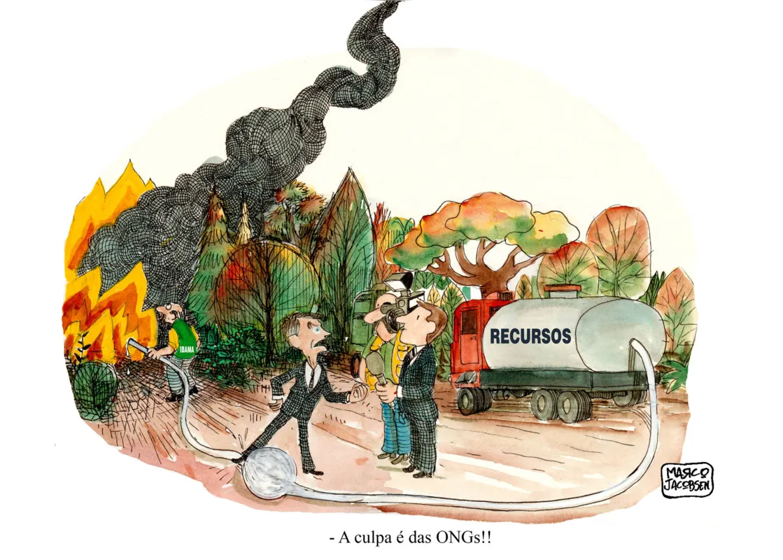 Imagem ilustrativa da imagem Charge 23/08/2019