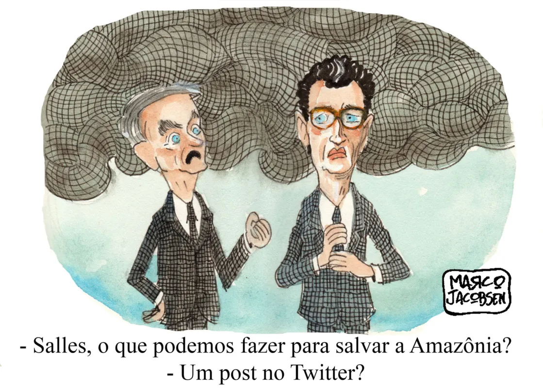 Imagem ilustrativa da imagem Charge 24/08/2019