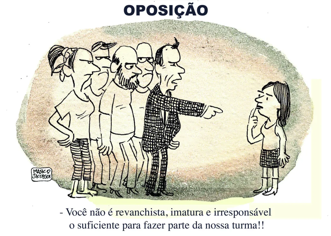Imagem ilustrativa da imagem Charge do dia 15/07/2019
