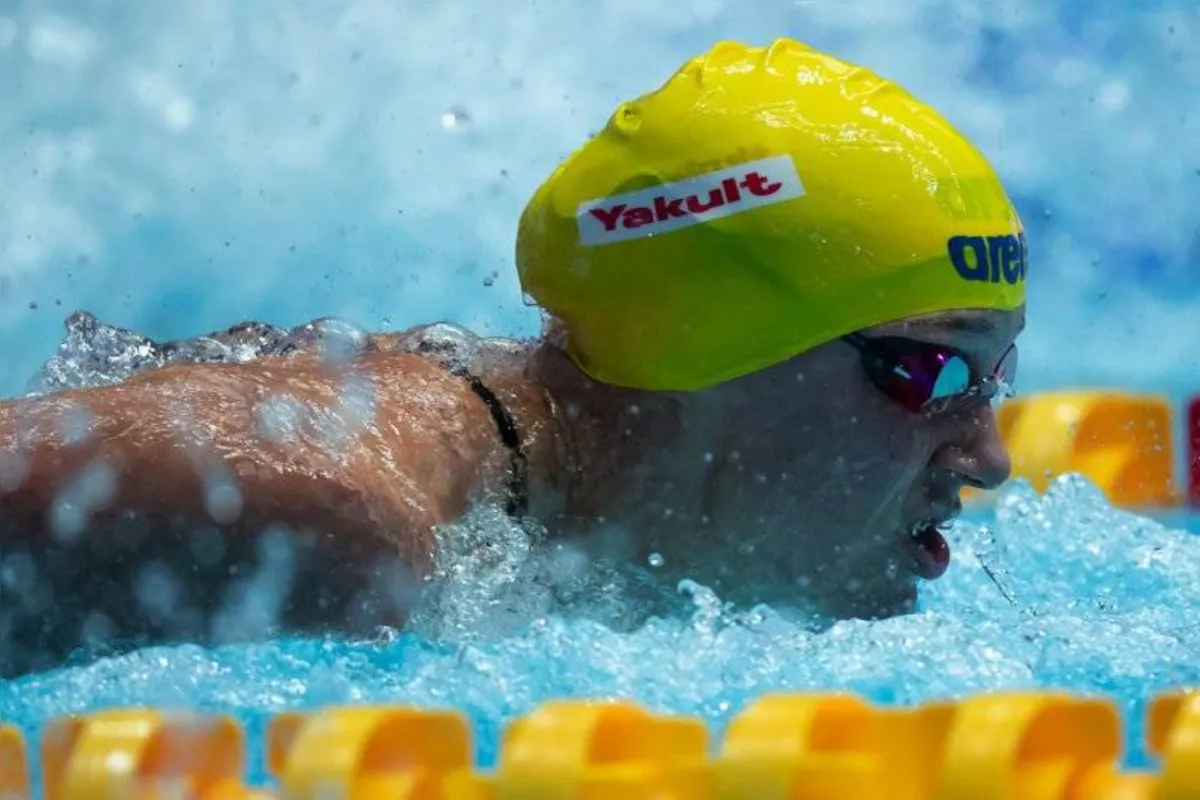 Imagem ilustrativa da imagem 'Dama de Ferro', Katinka Hosszu é pentacampeã mundial nos 400m medley em Gwangju