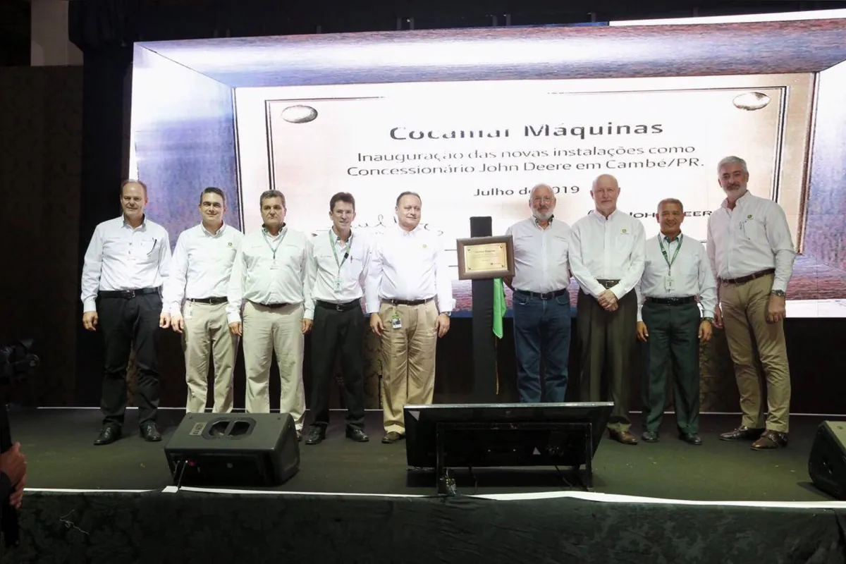 Dirigentes da Cocamar, Cocamar Máquinas e John Deere