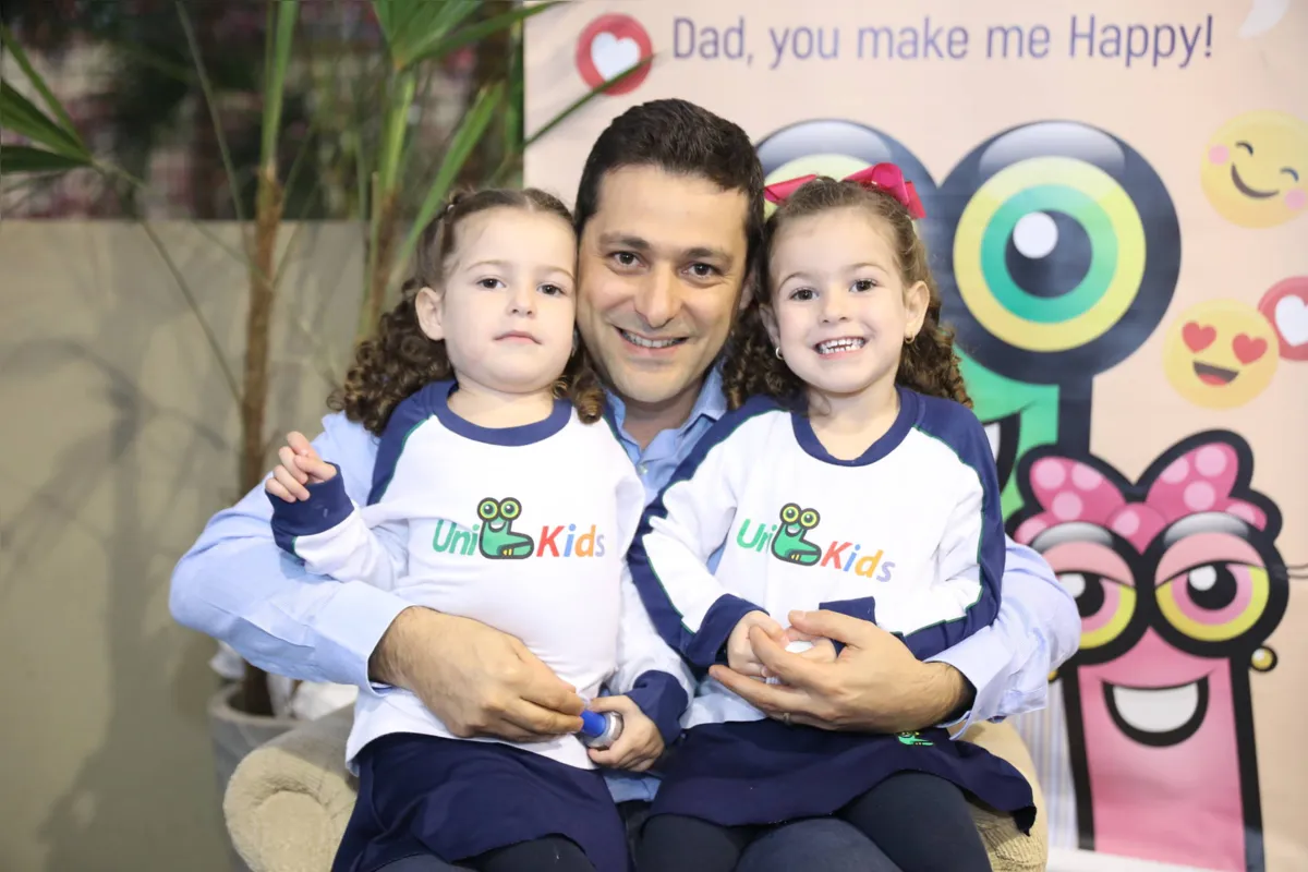 Ricardo, Gabriela e Luisa de Paiva