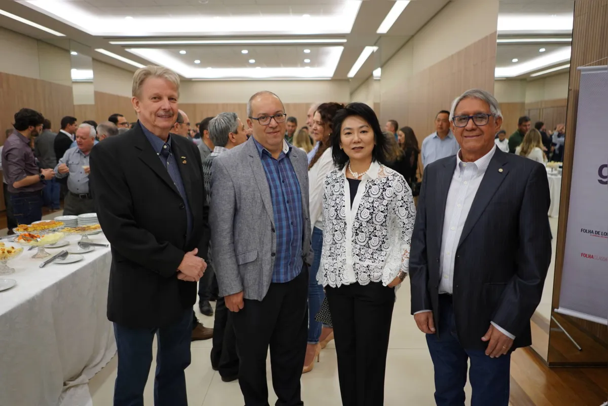 Norman Neumaier, Leandro Magalhães, Beatriz Tamura e Laércio de Oliveira