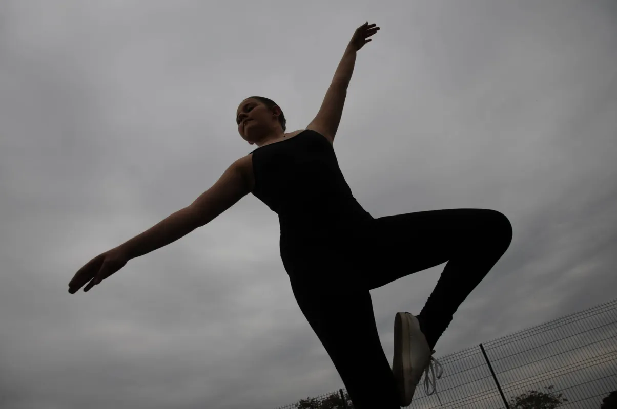 Eduarda Soares de Faria, estudante e bailarina: "Não reclamo. Agradeço por estar controlada e poder ajudar os outros"