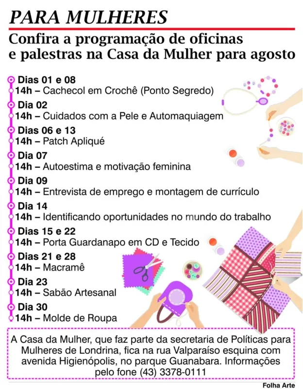 Imagem ilustrativa da imagem Feira amplia oportunidades para artesãs de Londrina