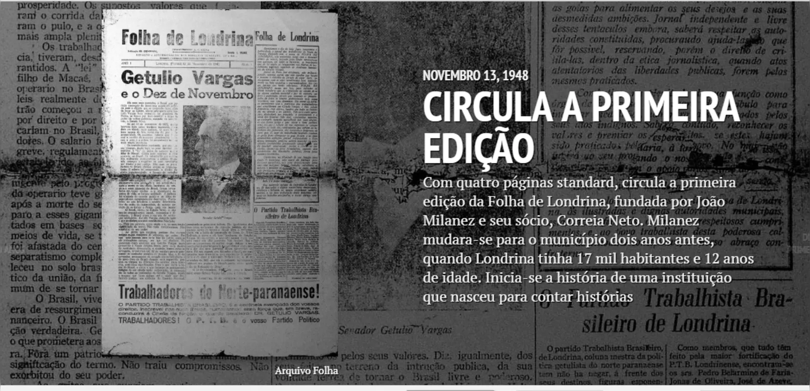 Imagem ilustrativa da imagem Folha de Londrina