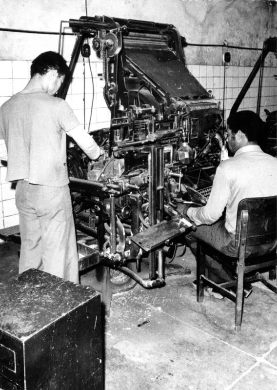 Linotipo - 10 set 1976