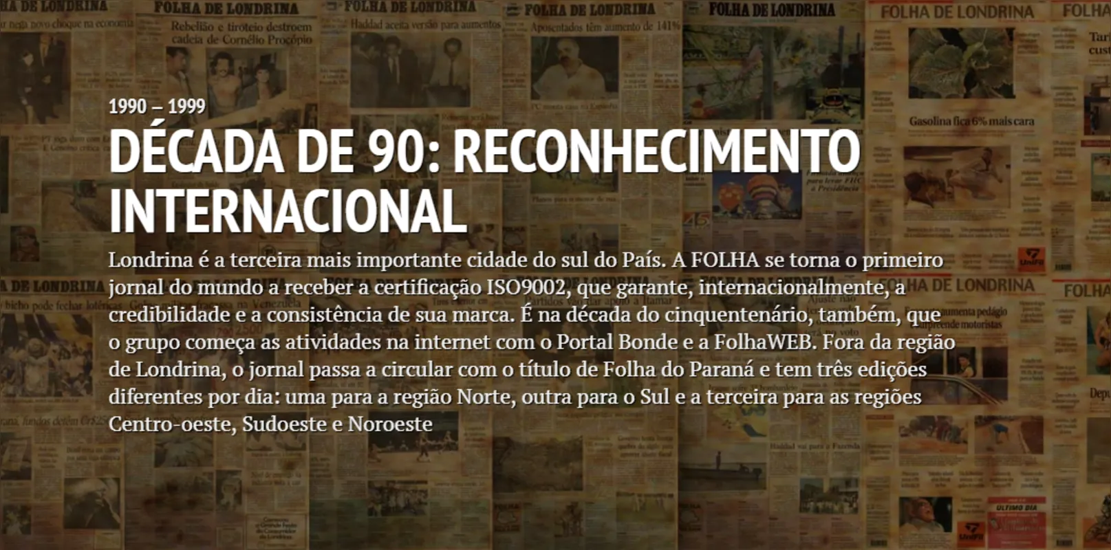 Imagem ilustrativa da imagem Folha de Londrina