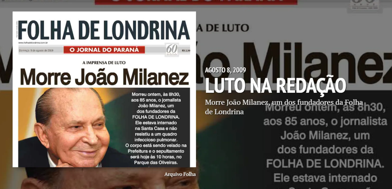 Imagem ilustrativa da imagem Folha de Londrina