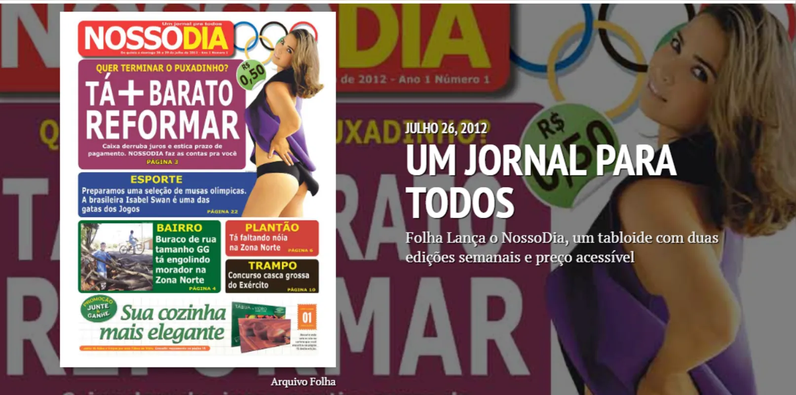 Imagem ilustrativa da imagem Folha de Londrina