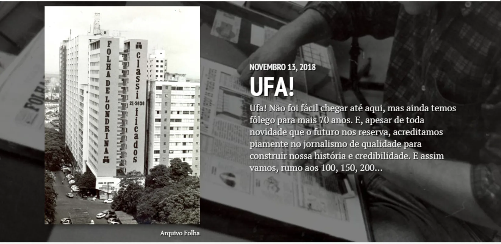 Imagem ilustrativa da imagem Folha de Londrina