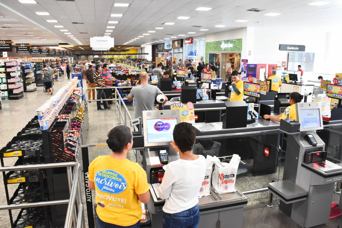 Hipermercado do Aeroporto ganhou conceito ominichannel, autocaixa e 20% mais espaço na área de vendas