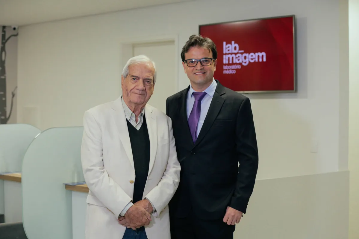 Os anfitriões, Luis Parellada Ruiz e Marco Antônio Aliberti